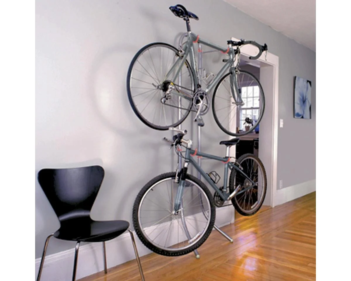 Delta Two Bike Gravity Stand/Rack (Silver) (2 Bikes) - view 2